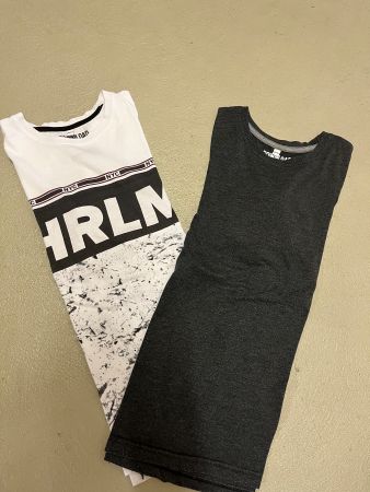 2x langarm T-Shirts, Gr. 146/152cm