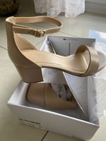 Sandalen, NEU, nude, 39