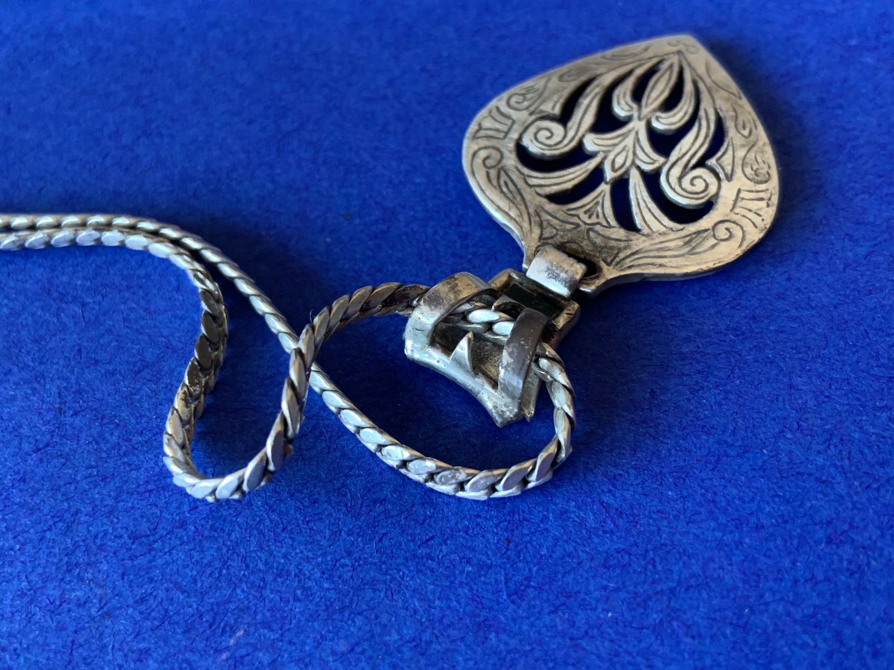 Catenine: Silberkette Amulett Pyrit-magic – Usato da Laufen venduto da Bellebellezza 4