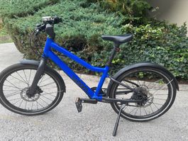 woom EXPLORE 4 – aktuelle Version | Blau | Top-Zustand
