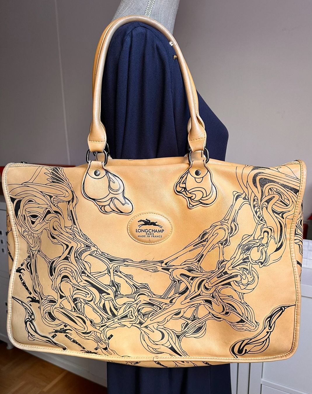 Longchamp Taschen für Damen: LONGCHAMP x Jean-Luc Moerman (Édition limitée) – Gebraucht aus Bernex von euma1976