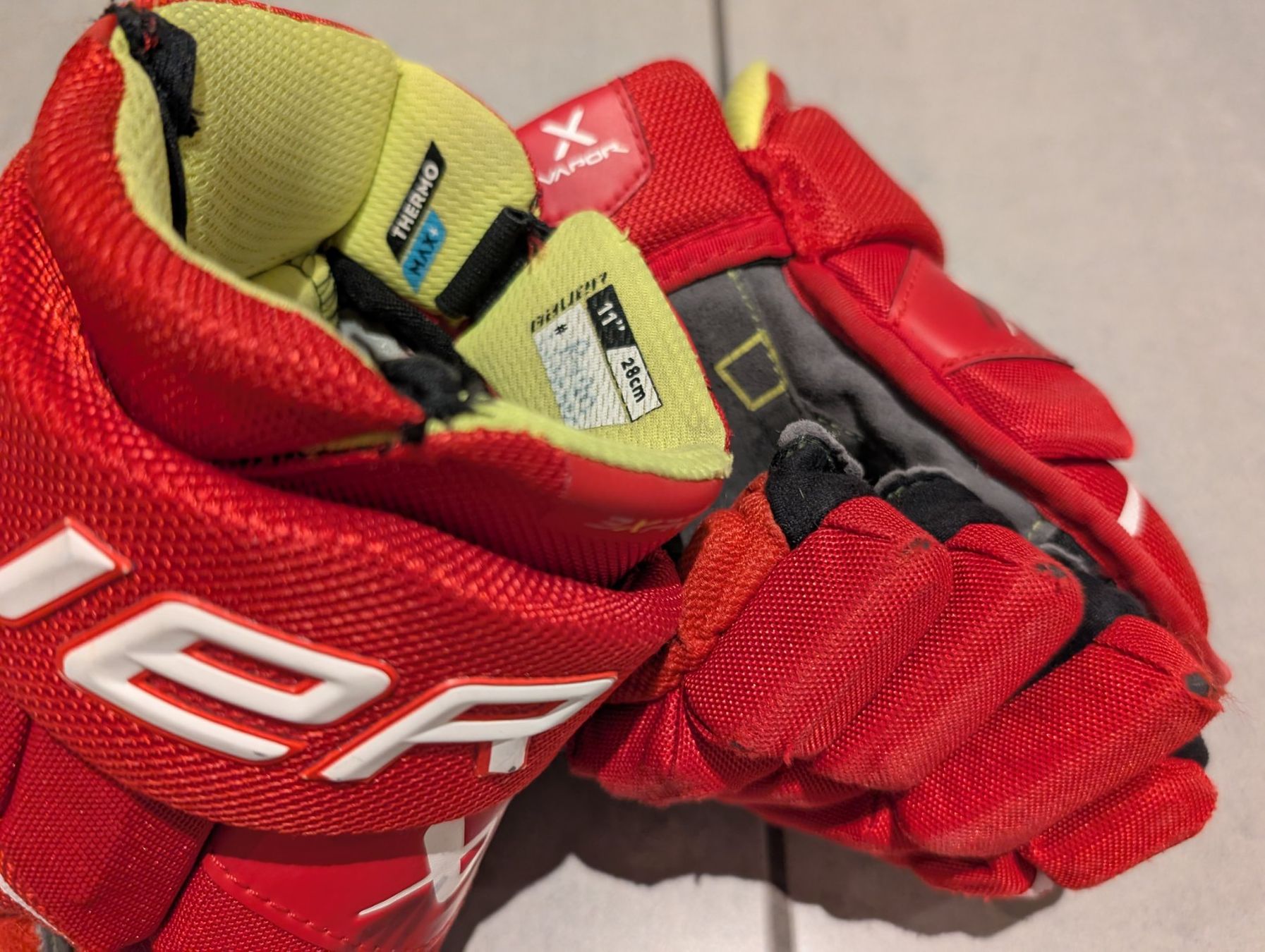 Bauer Guanti & manicotti: *** Bauer 3X PRO Handschuhe *** – Usato da Wollerau venduto da R3D3X3 3