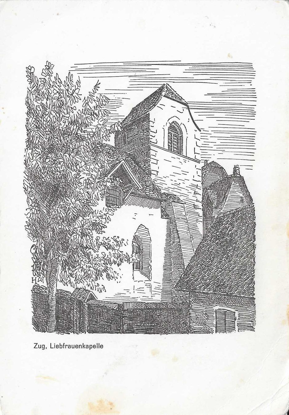 Cartoline postali: Zug Liebfrauenkapelle ZG – Nuovo (secondo la descrizione) da Rothrist venduto da Stranglehold