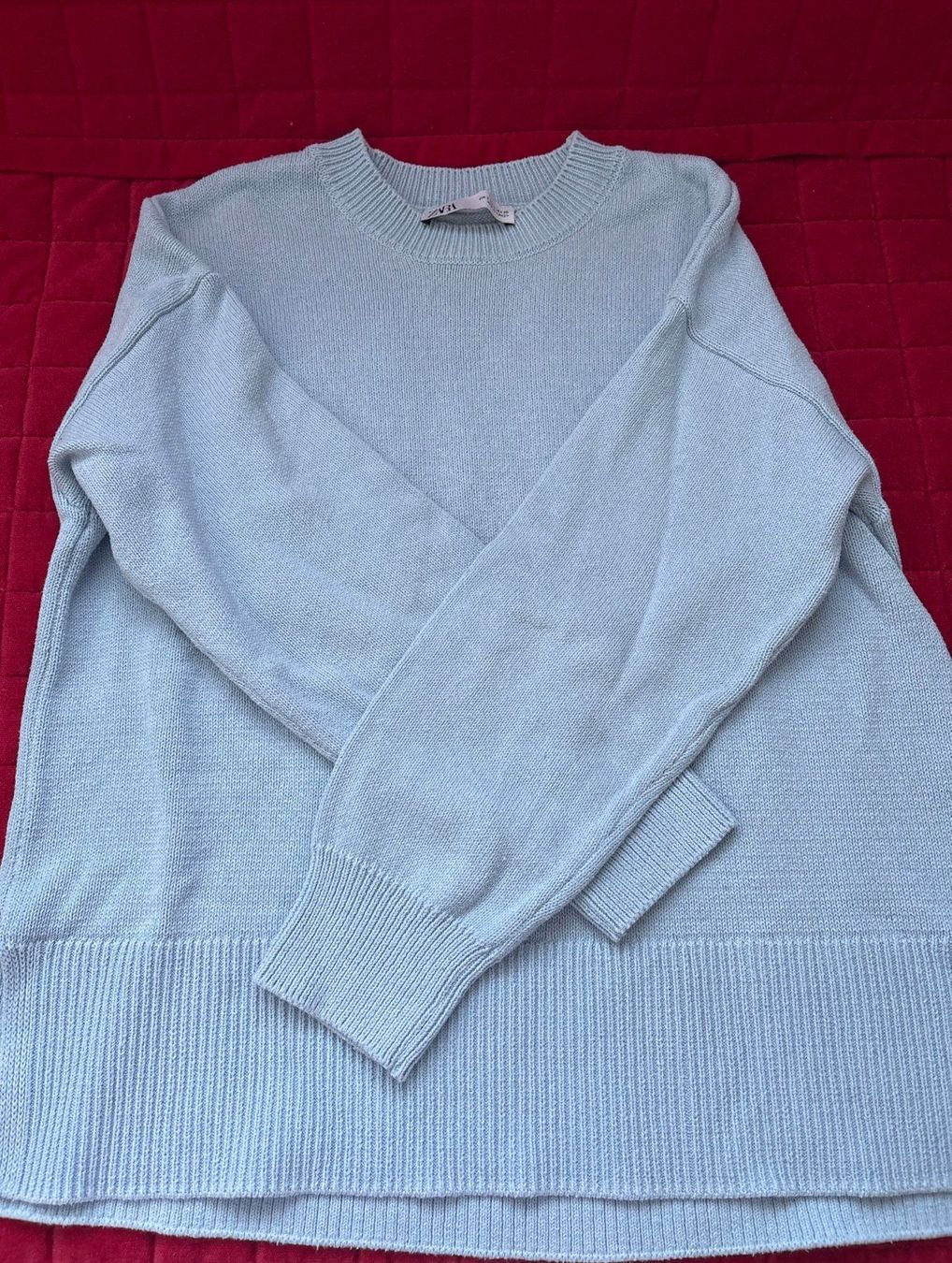 Zara Maglioni & Felpe: Pull Zara bleu clair - Taille S - Parfait pour la saison! – Usato da Grimisuat venduto da nAth.- 1