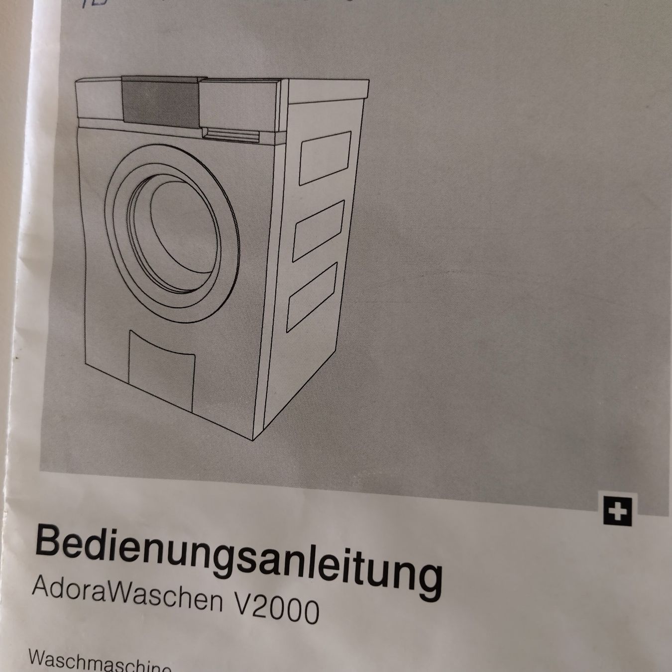 V-Zug Waschmaschinen: V-ZUG Waschmaschine Adora V2000 – Gebraucht aus Herisau von Ea83 5