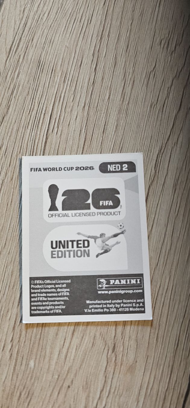 Panini Cartes à collectionner: Fifa World Cup Panini NED 2 – Neuf avec emballage d'origine à Biel VS par volcom8702 1