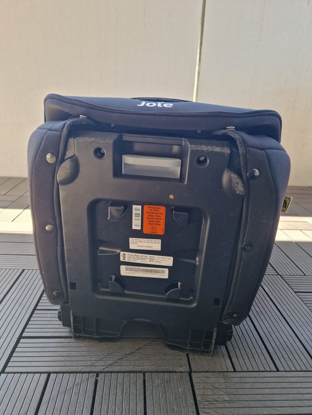 Joie Seggiolini per auto: Joie I-Traver High Back Booster – Usato da Malters venduto da Milesdee 2