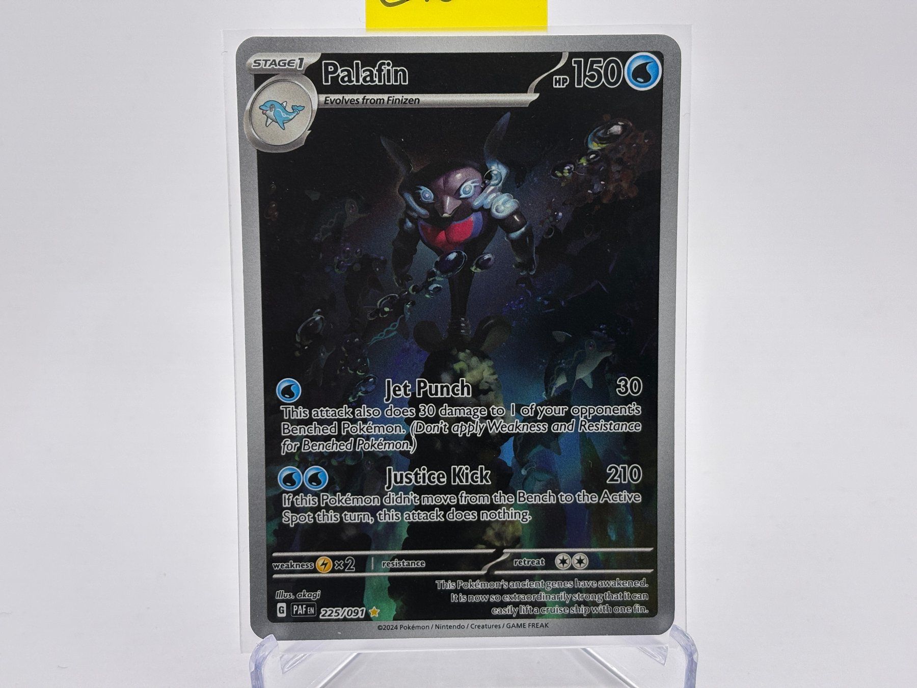 Pokémon Sammelbilder & Trading cards: Paldeas Schicksale - Delfinator  (PAF 225) - 🇬🇧 – Neu (gemäss Beschreibung) aus Allschwil von bul_5pmr