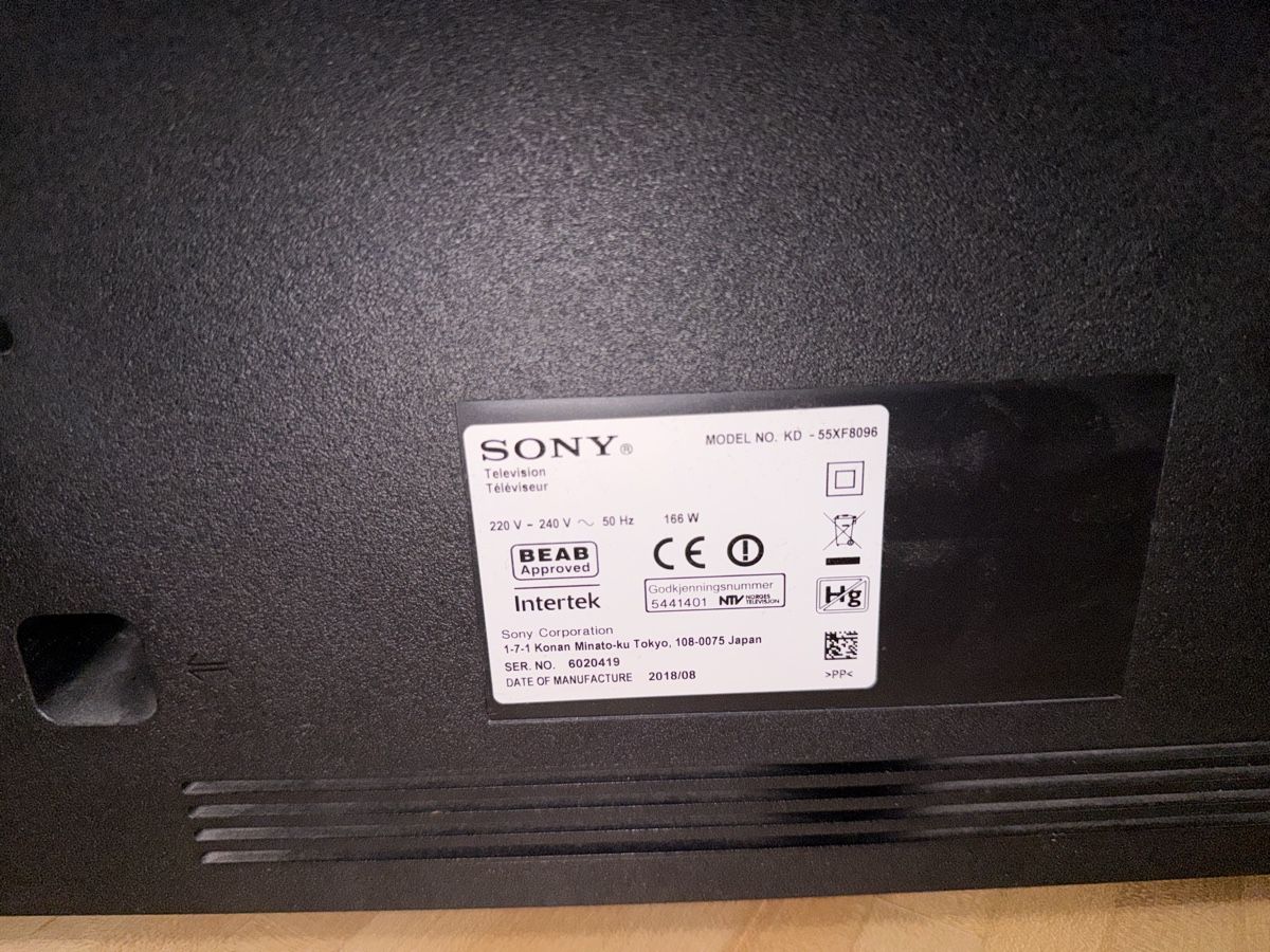 Sony Appareils TV: Samsung KD-55XF8096 – D'occasion à Winterthur par Donp_097 4