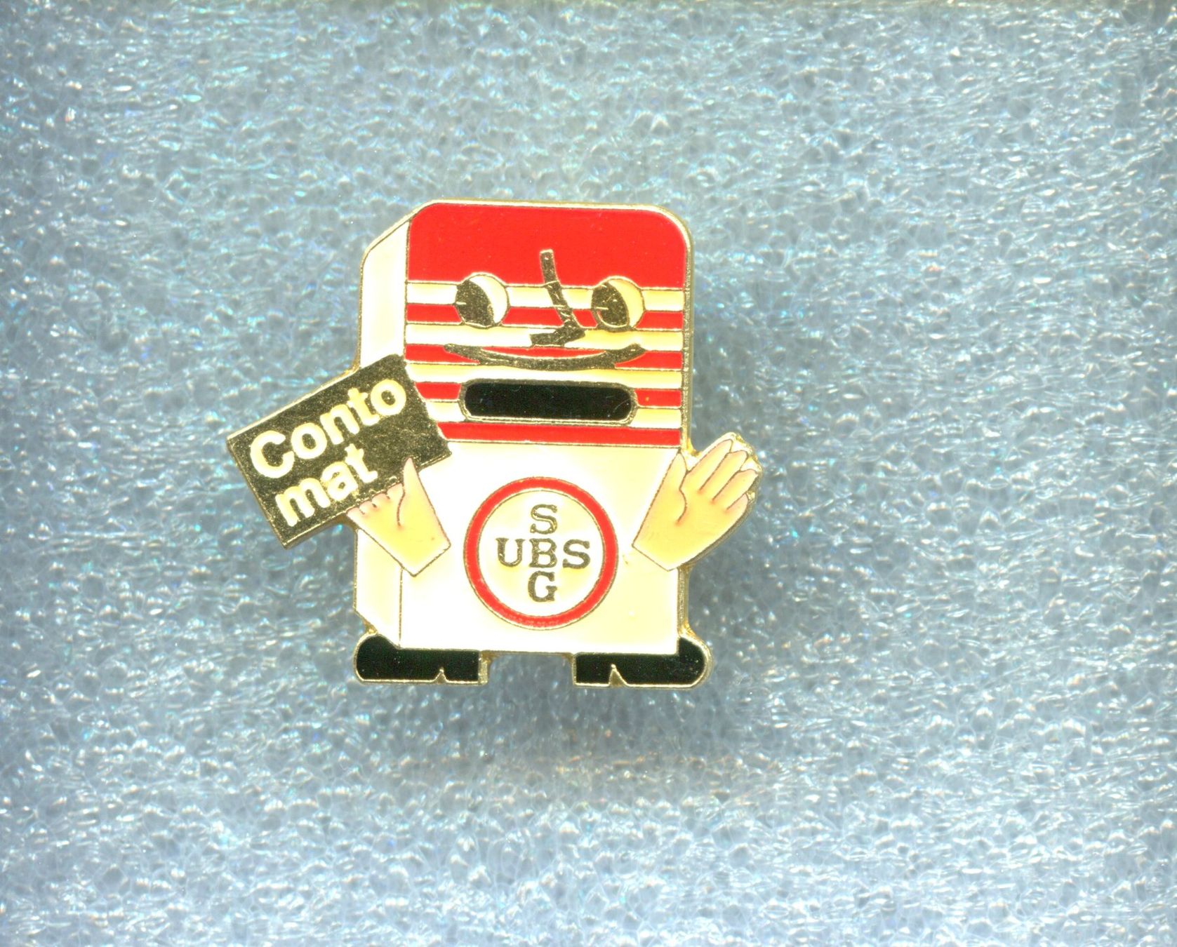 Placchette & Badge: UBS Bank  Contomat – Usato da Winterthur venduto da Sammleroase