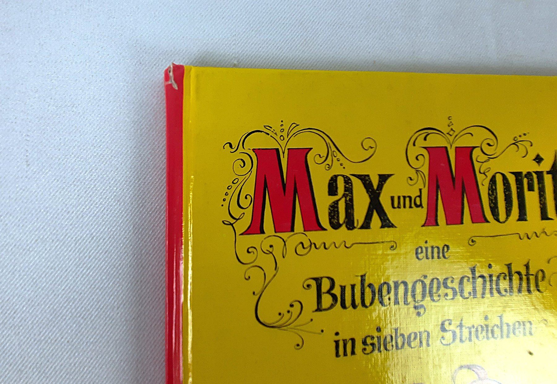 Libri: MAX + MORITZ eine Bubengeschichte in 7 Streichen – Usato da Beinwil am See venduto da Restwert_Beinwil 1
