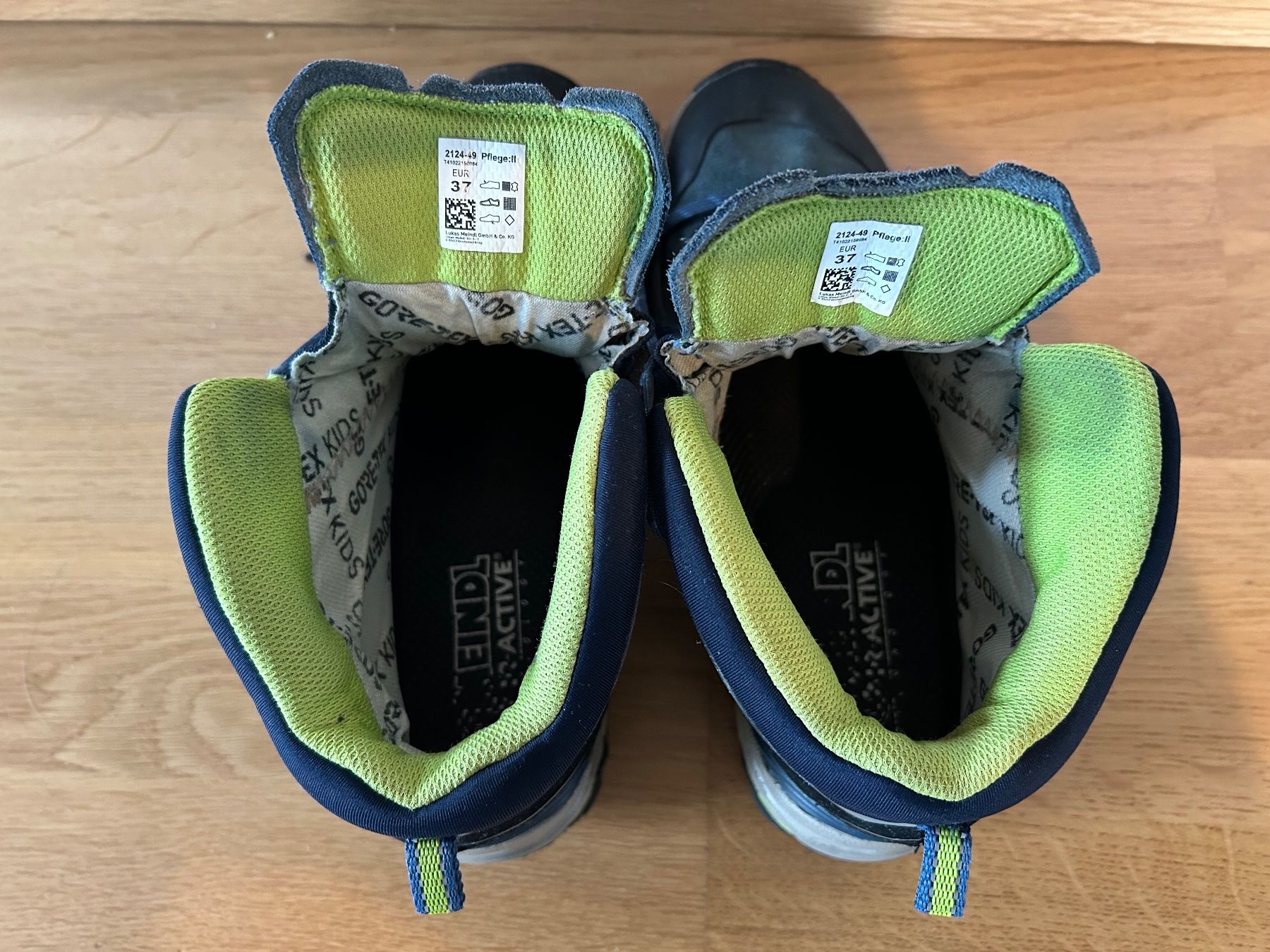 Meindl Scarpe per ragazzi: Meindl Gore-Tex Wanderschuhe – Grösse 37 – Usato da Wabern venduto da up2zero 1