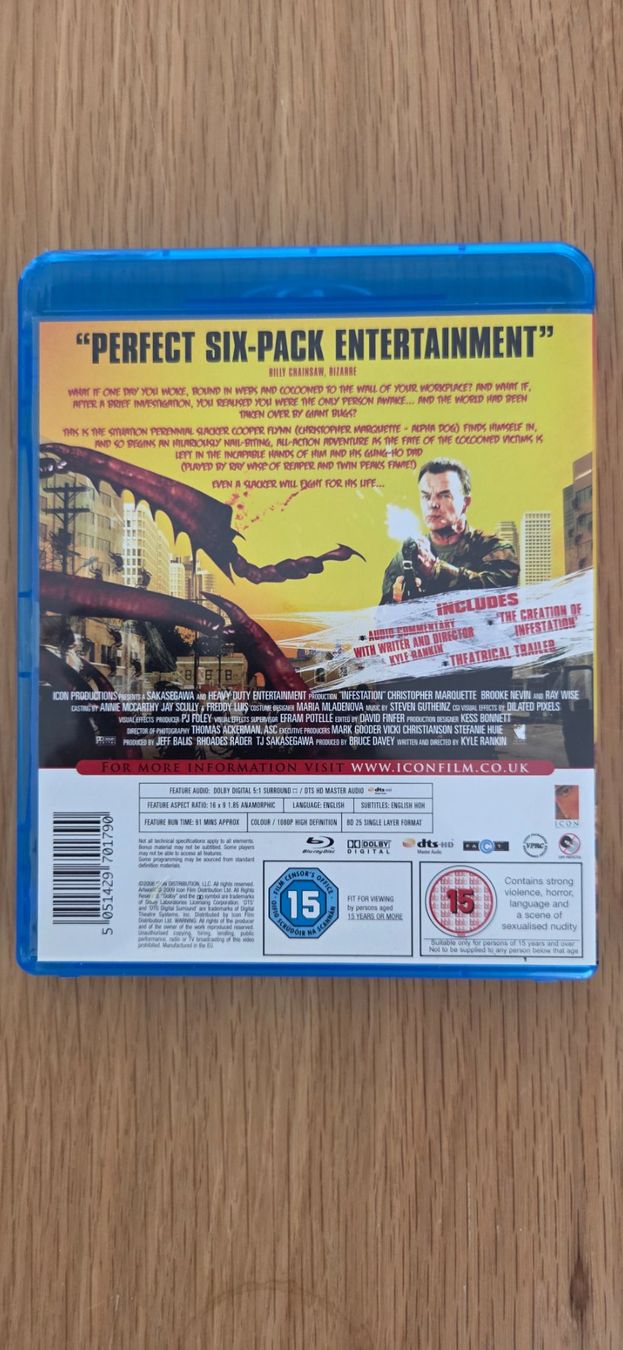 Tutti i DVDs: Infestation - Englisch – Usato da Näfels venduto da energie2925 1