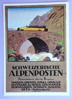 Plakat Schweizerische Alpenposten