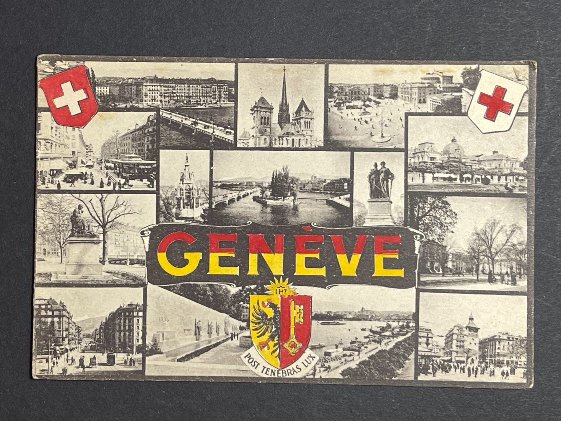 Ansichtskarten: Genève - 1922 – Gebraucht aus Steg VS von danwer74