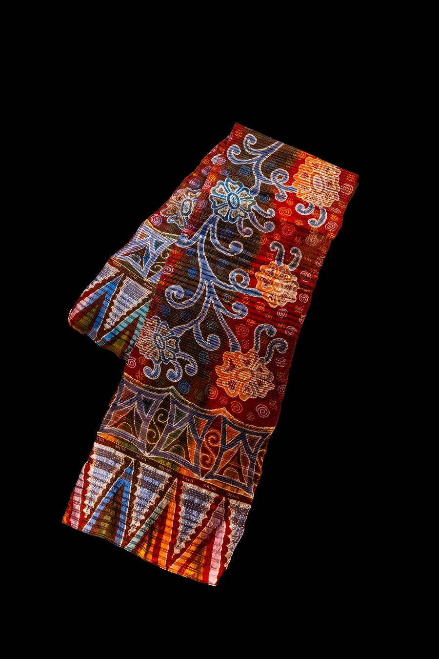 Tessuti:  Batik Tulis auf strukturierter Seide – Nuovo (secondo la descrizione) da Romanshorn venduto da ras_b6lp 3