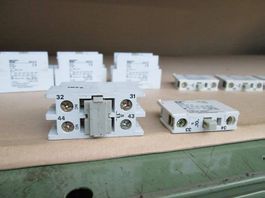 Elektr. Teile, Schütze, Kontakte Sprecher+Schuh ABB (1076-H)
