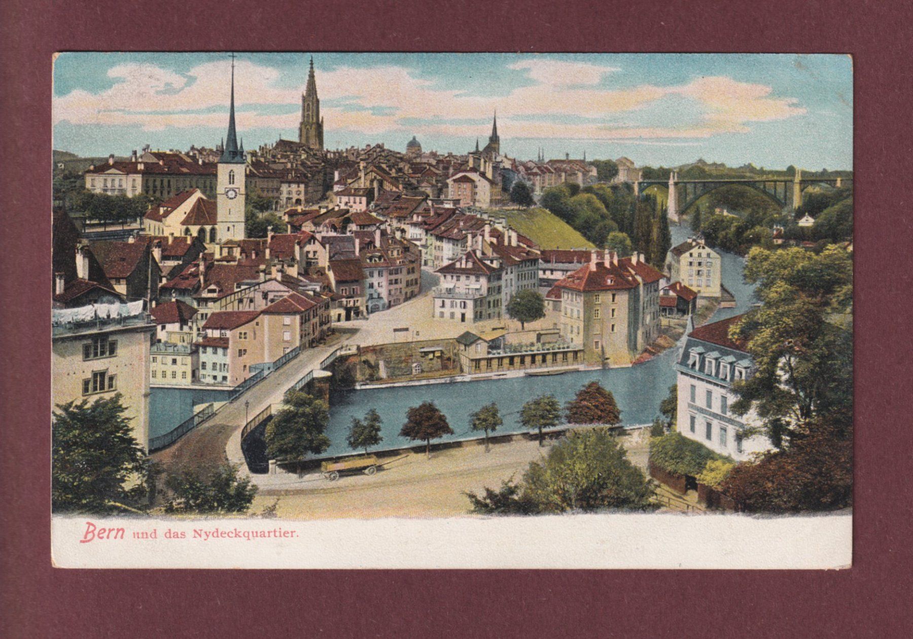 Cartoline postali: BERN - Nydeckquartier – Usato da Pully venduto da nicecards