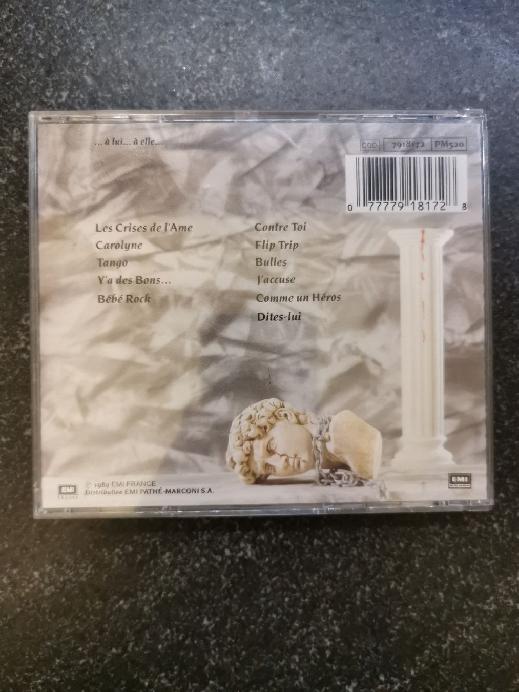 CD: JEANNE MAS LES CRISES DE L'AME – Usato da Genève venduto da abba74 1