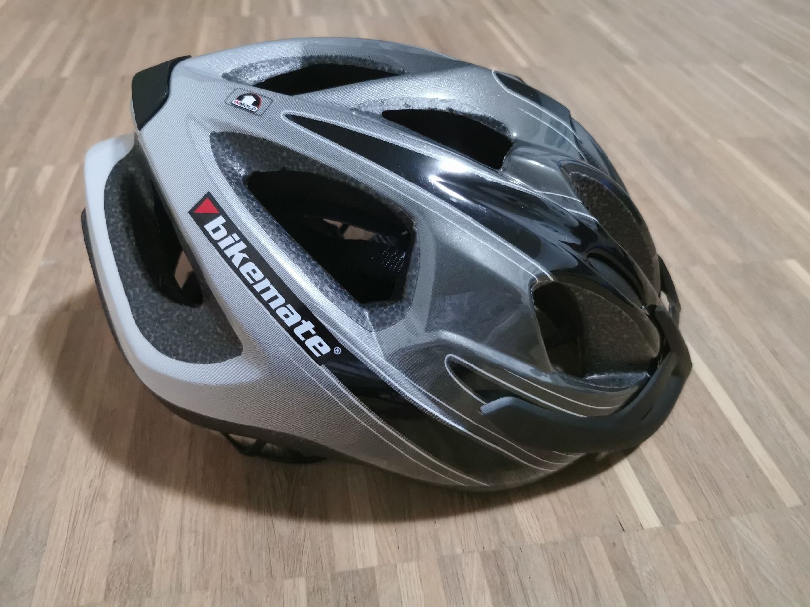 Bikemate Velohelm, Grau/Schwarz, Top Zustand, wie Neu! (Neu (gemss  Beschreibung)) in Zrich fr CHF 8  mit Lieferung auf Ricardo kaufen