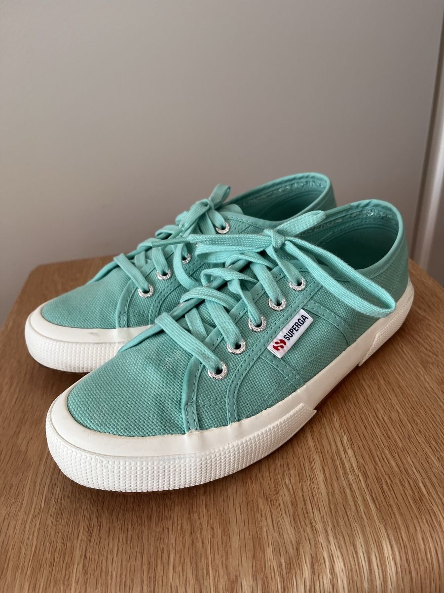 Superga Scarpe da donna: Baskets Superga - pointure 38 - Tiffany Blue – Usato da Lausanne venduto da Cupcake.vanille 3