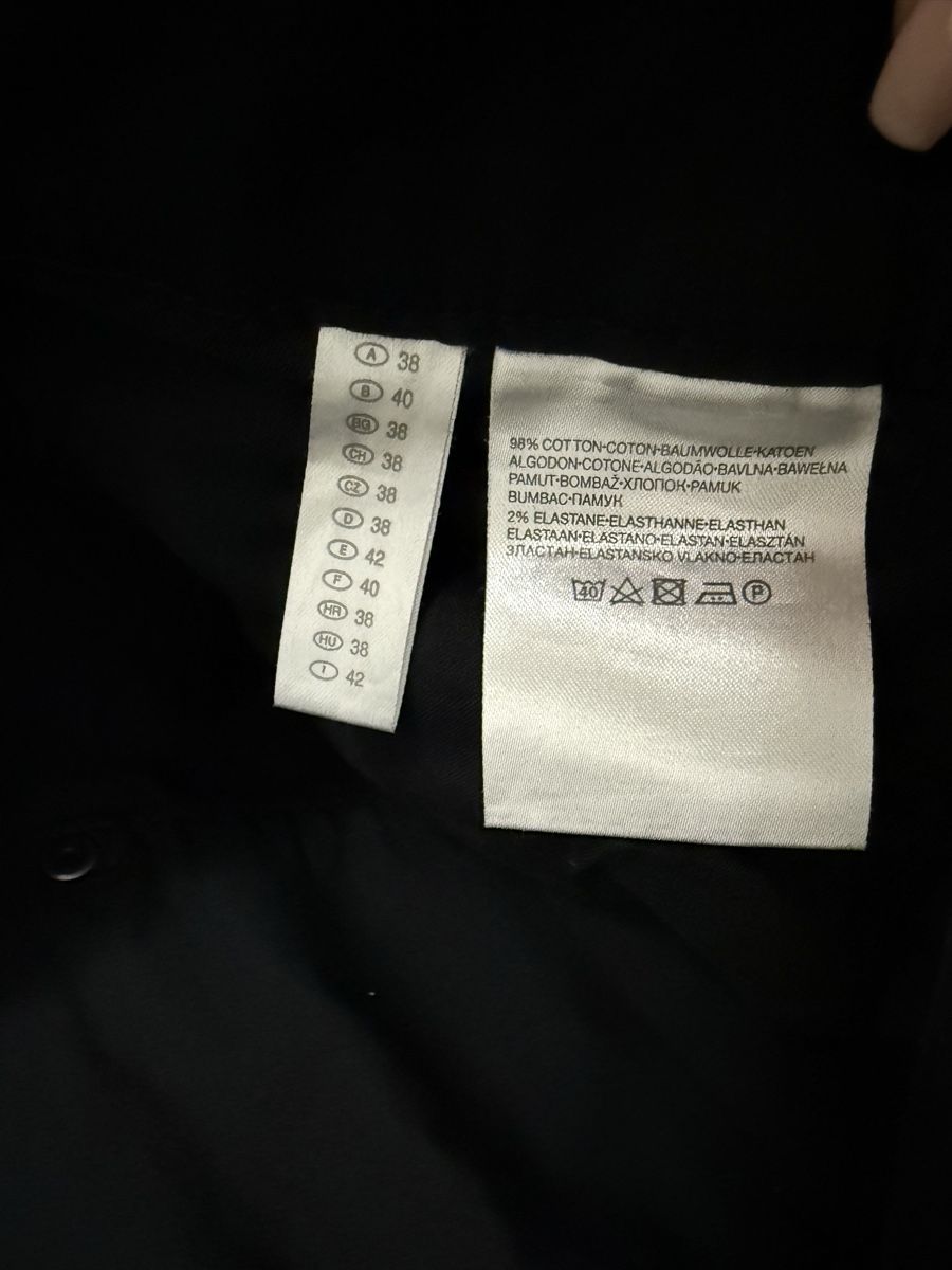 C&A Pantaloni: CANDA Capri Hose Gr. 38 Schwarz Sommer Collection – Usato da Lyss venduto da Sibella56 2