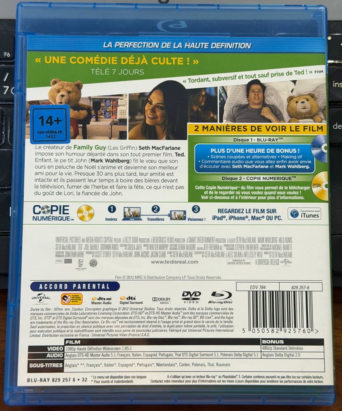 Alle DVDs: Ted (2012) - Blu-ray – Gebraucht aus Semsales von __Florian__ 2