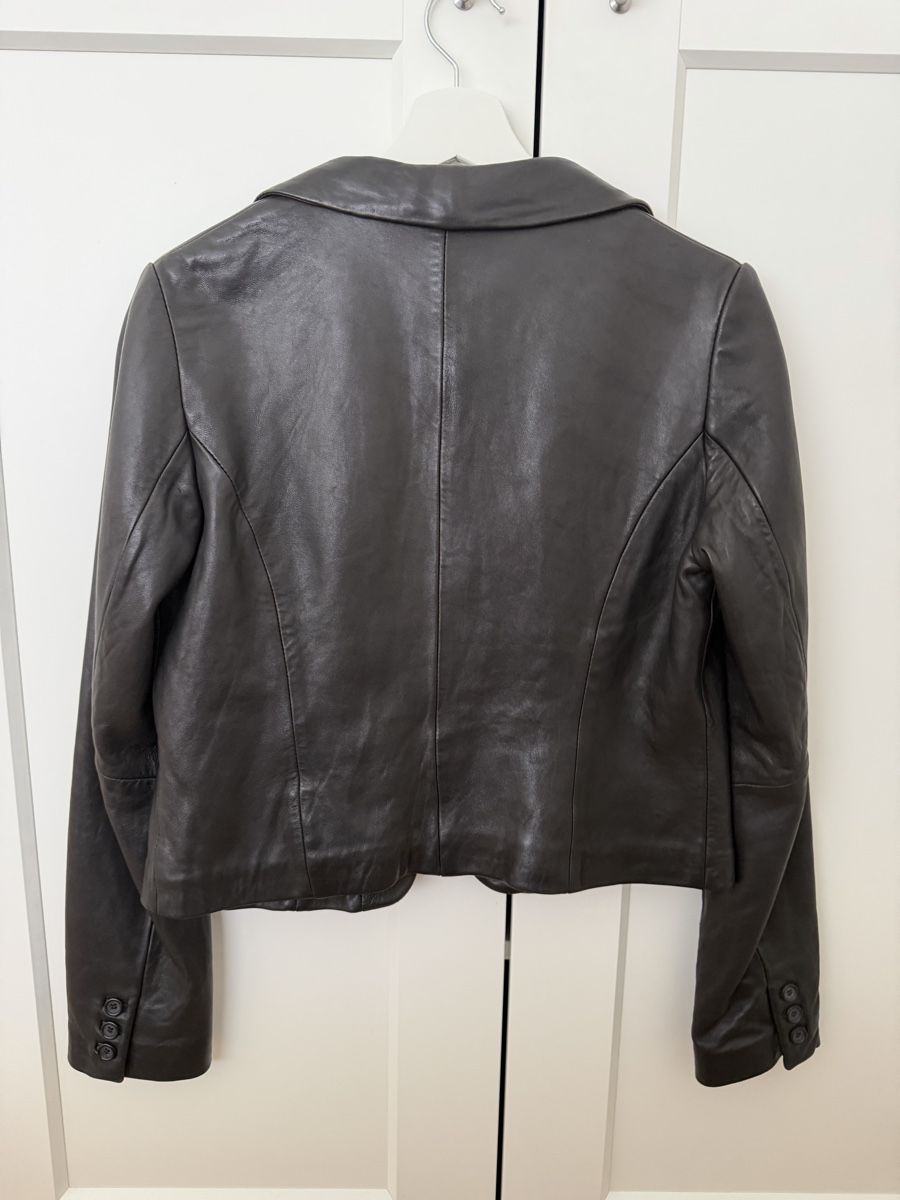 Kookai Giacche: Vintage Lederjacke Kookai kurz – Usato da Basel venduto da nashylicious 1