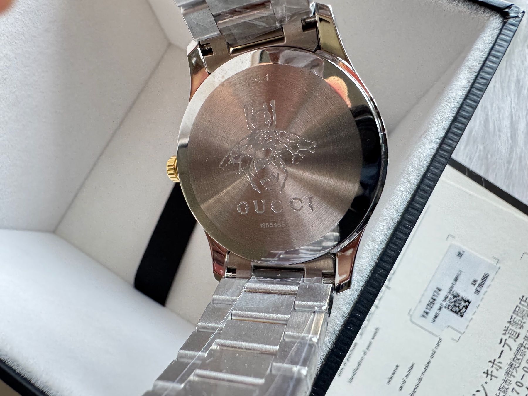 Gucci Orologi: Gucci Uhr  Neu und originalverpackt – Nuovo e nell'imballaggio originale da Grossdietwil venduto da RSW032 4
