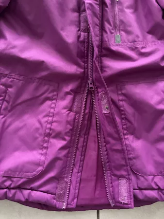 Horze Winterjacke Mädchen, lila, Gr. 134/140 Zustand gut!