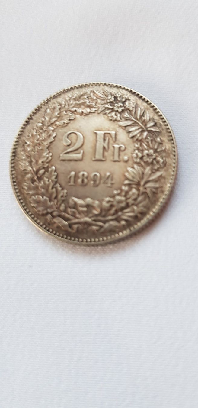 Tutti le monete: 2 Franken 1894 Schweiz – Usato da Dällikon venduto da Toyfan 4