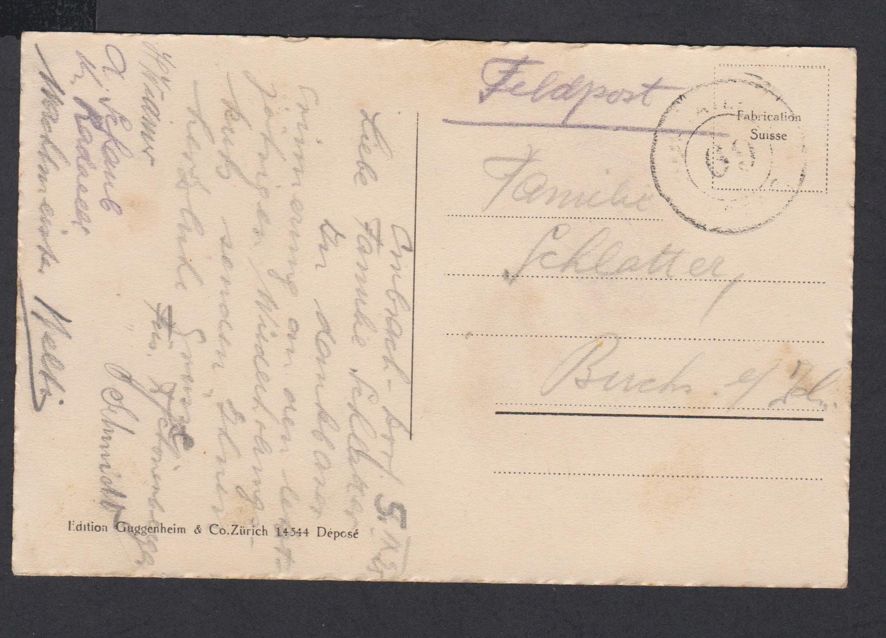 Cartoline postali: Embrach  ZH   :   alte Ansichtskarte um 1925 – Usato da Vitznau venduto da Ropaku 1