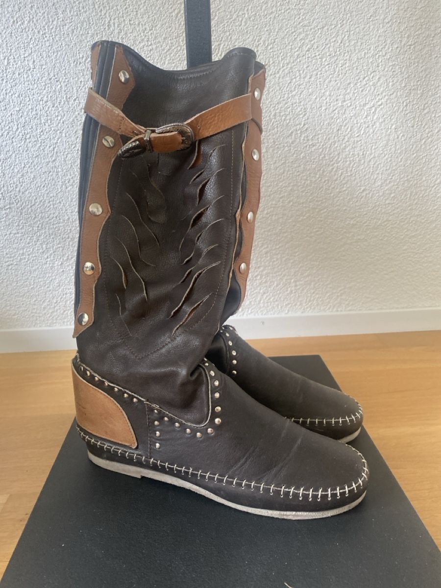 Scarpe da donna: Passamani Stiefel Leder Grösse 39 – Usato da Birmenstorf AG venduto da Midget0