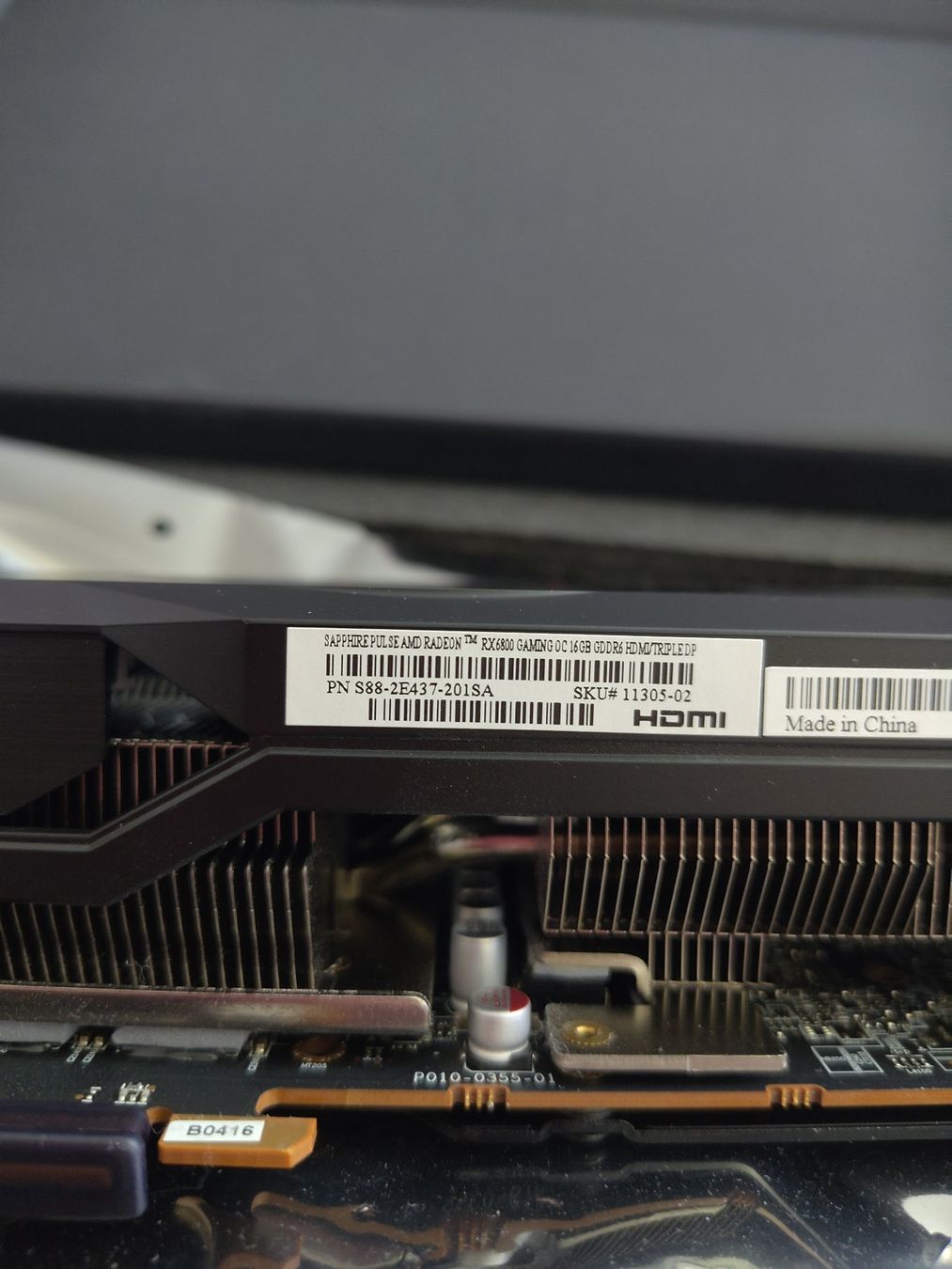 Grafikkarten: AMD Radeon RX 6800 Sapphire Pulse – Gebraucht aus Roggwil BE von G4MER 3