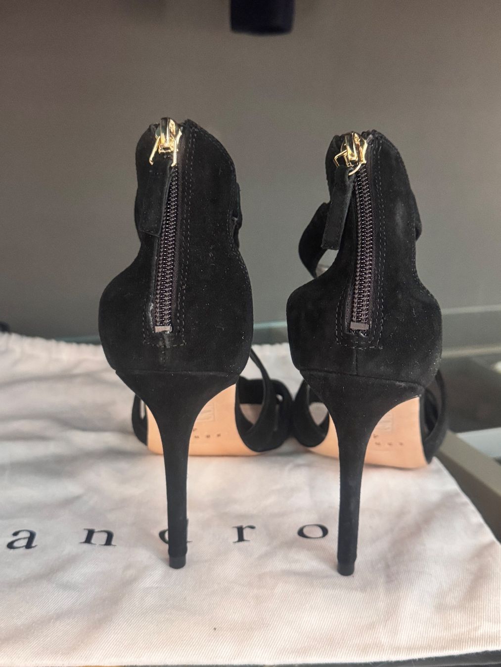 Sandro Scarpe da donna: Sandro Leder Sandalen/ Sandaletten Gr.40 – Nuovo e nell'imballaggio originale da Worblaufen venduto da fortuna.. 1