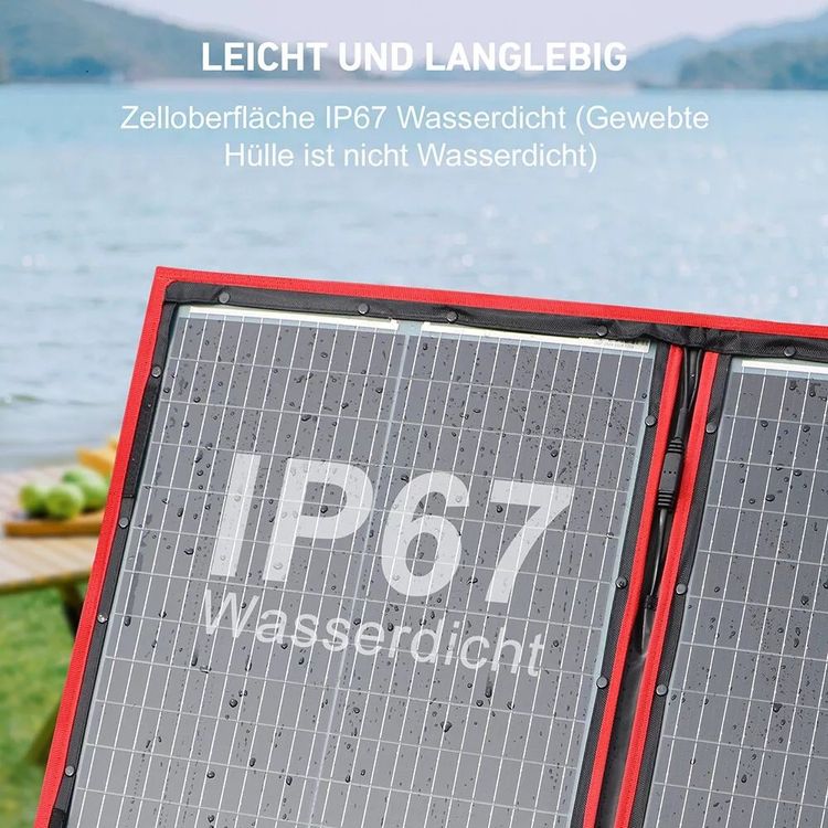 Dispositivi a energia solare: 300W Faltbar Solarpanel Tragbar 12V Solar für Batterie – Nuovo e nell'imballaggio originale da Wallenwil venduto da toesstal-vertrieb 3