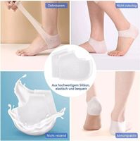 Gelsocken Silikon Fersenschoner Fersensporn Einlegesohlen