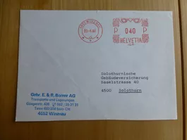 Winznau Autotransporte Gebr. E. & R. Borner AG  1983