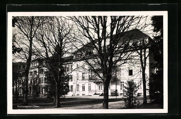 Cartes postales: AK Olten, Kantonspital – D'occasion à Berlin par bartko-reher