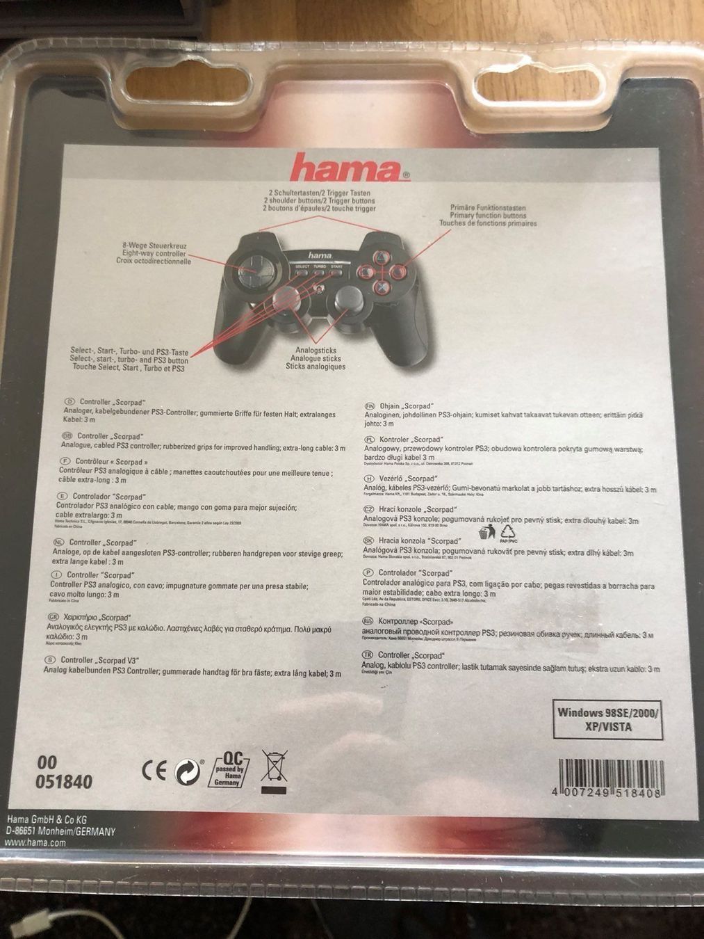 Controller: Controller für PlayStation 3 – Neu und originalverpackt aus Kestenholz von Inna09 1