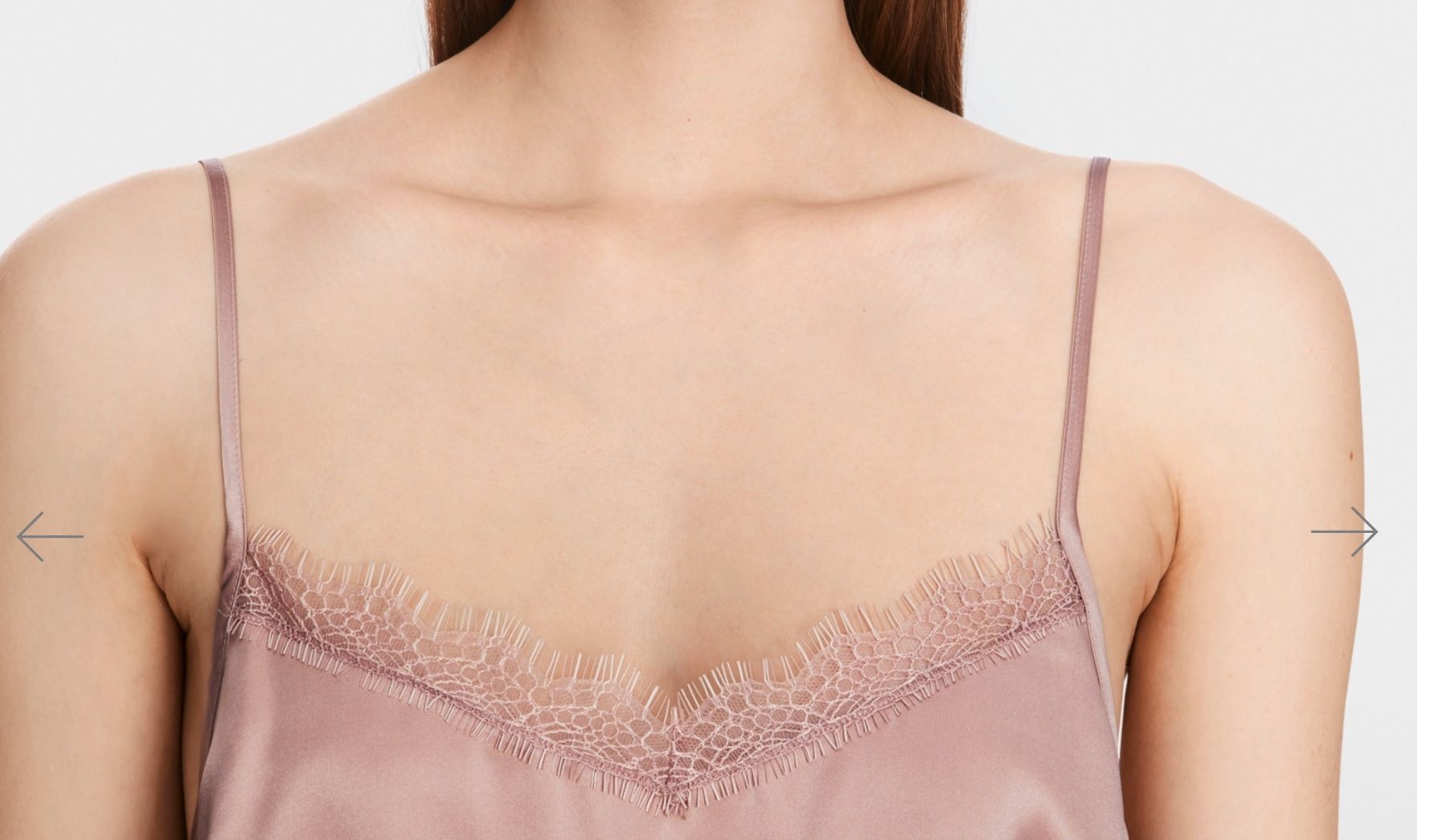 Marc Cain Top: Marccain Seiden-Top mit Spitze Gr 38 N3 – Nuovo e nell'imballaggio originale da Volketswil venduto da praxis12 3