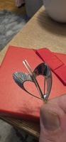 Elegante Vintage Brosche, Silber gestempelt, Top Zustand! (5