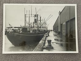 Almeria Lykes Frachtschiff Foto Galveston Texas USA