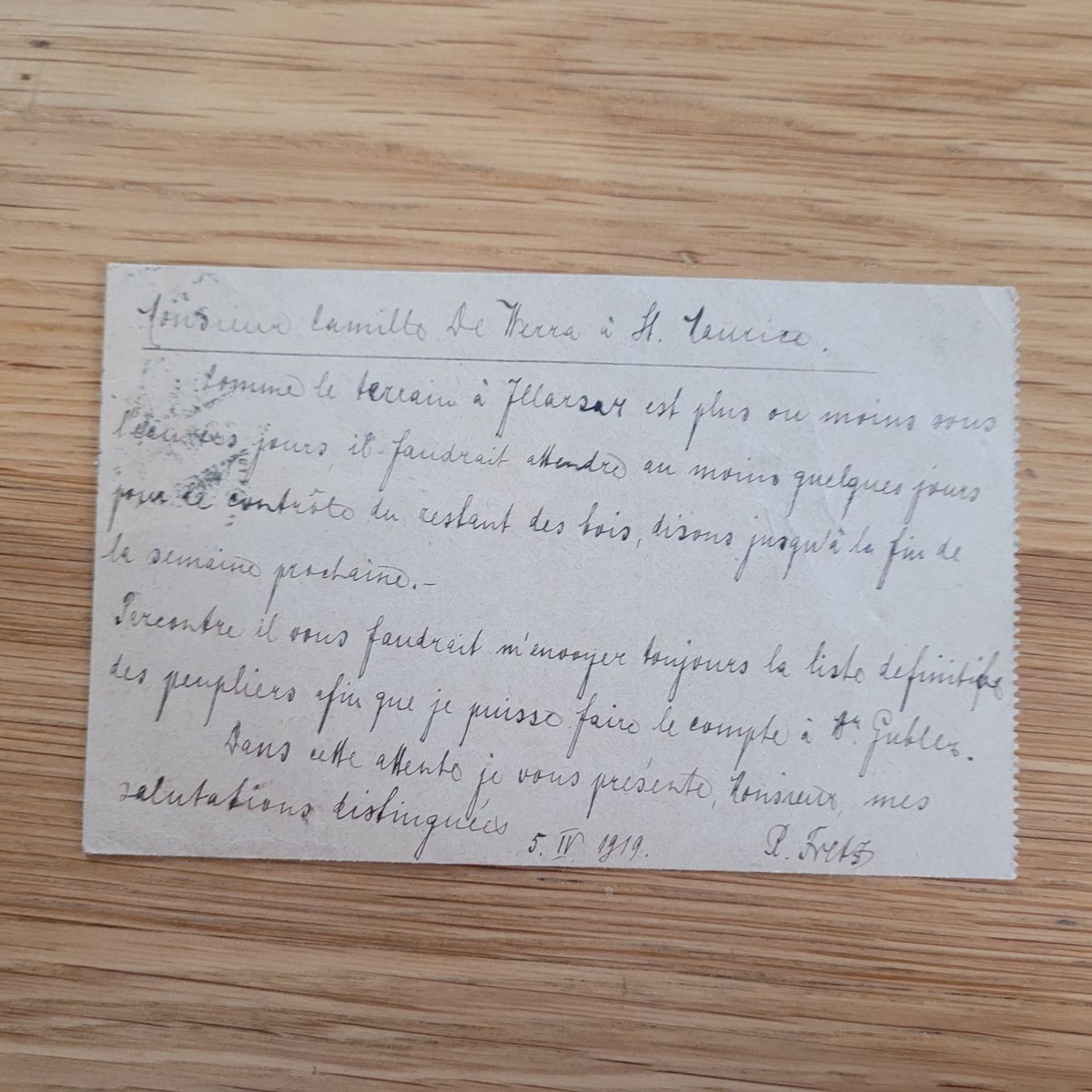 Tutti i francobolli: GS Karte Vevey 1919 – Usato da Biel/Bienne venduto da Destockweb 1