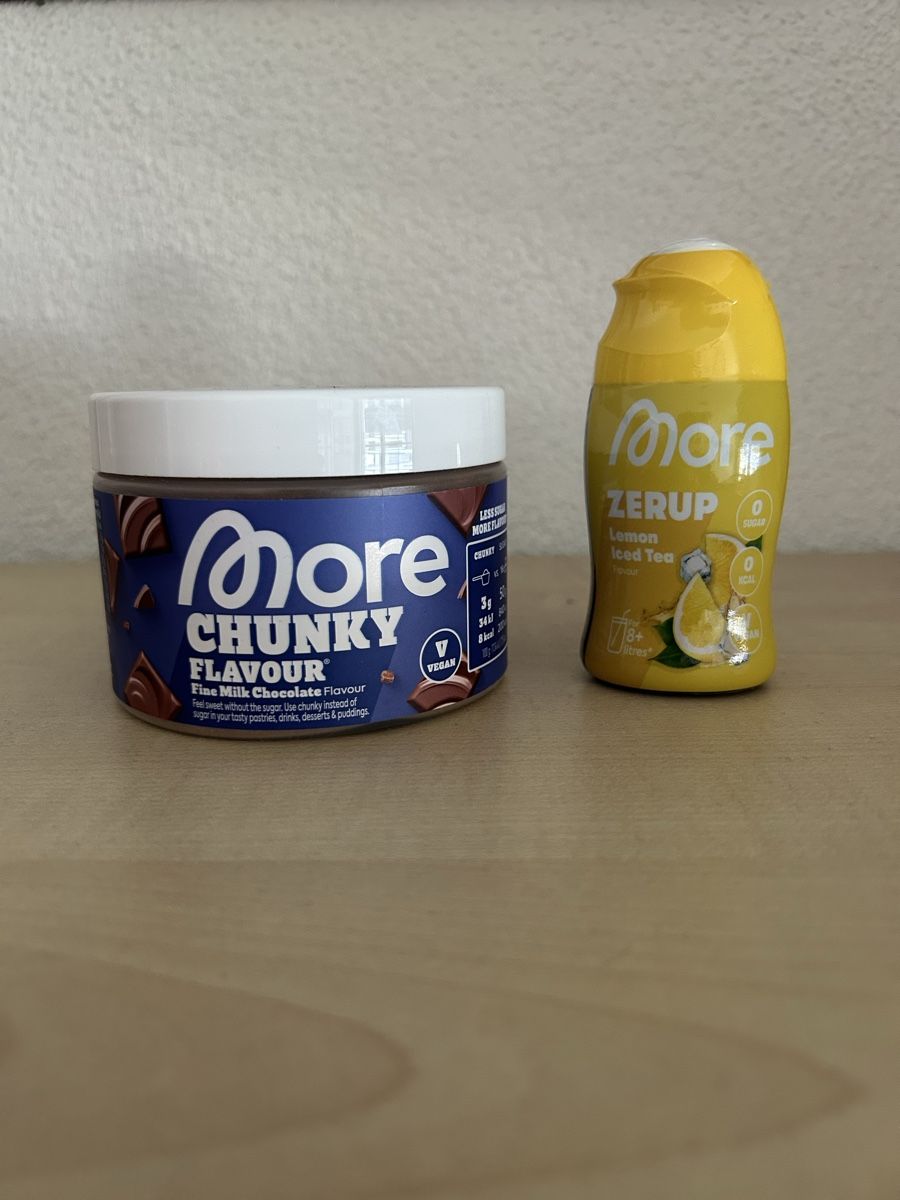 More Nutrition Lebensmittel & Spezialitäten: More Chunky Flavour Milk Chocolate & Lemon Zerup – Gebraucht aus Otelfingen von hun_7ytk