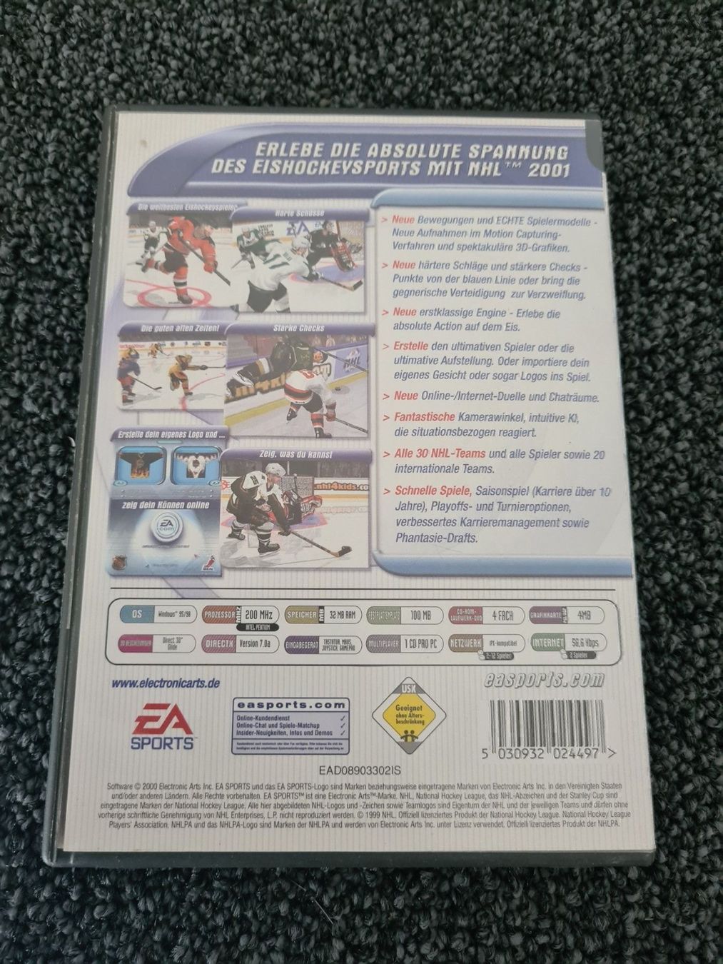 Giochi: NHL 2001 PC – Usato da Ruswil venduto da jan_bxl5 1