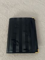 Portemonnaie Leder Schwarz MM Logo guter Zustand