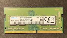 Samsung RAM 8GB DDR4 2400MHz SO-DIMM getestet 