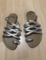 Sandalen - Silber Gr.37