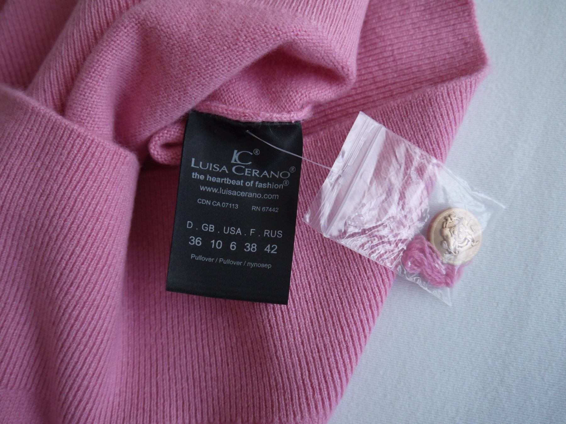 Luisa Cerano Maglioni & Felpe: LUISA CERANO Pullover aus Wolle, Kaschmir – Usato da Hagendorn venduto da Blaf 2